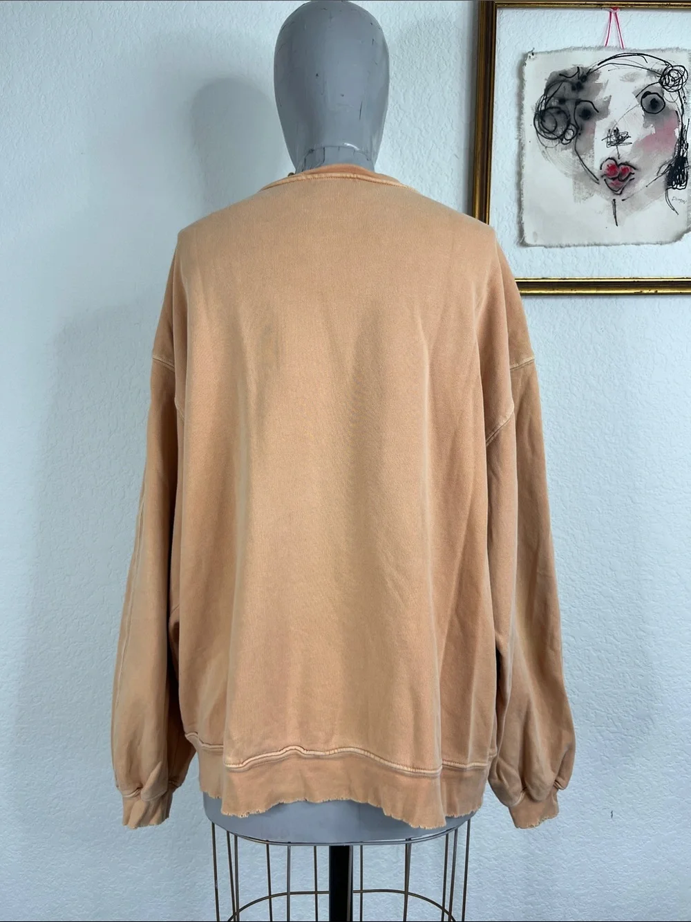Free People Movement Intercept Pullover Tunic Peach